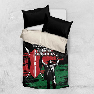 Happy Kenya Mashujaa Day Bedding Set Honour Our Heroes, Heroines