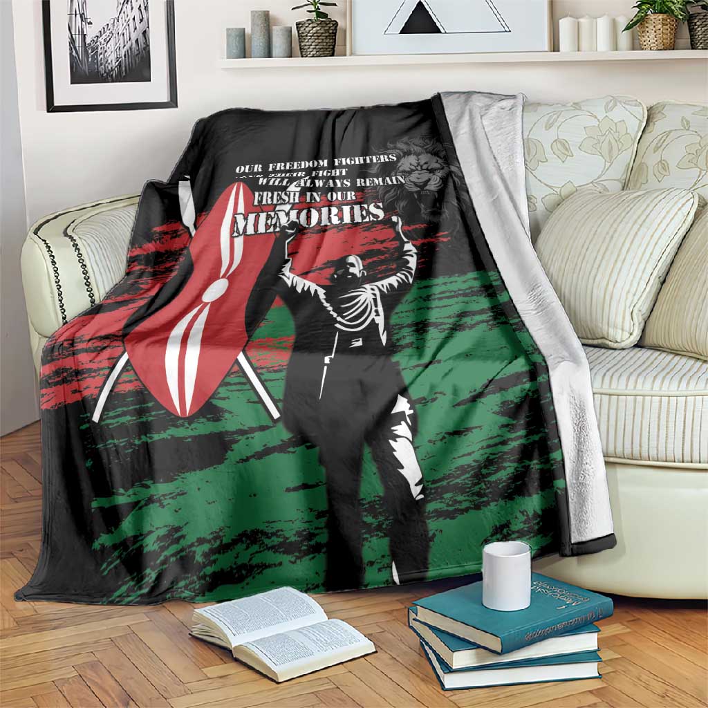 Happy Kenya Mashujaa Day Blanket Honour Our Heroes, Heroines