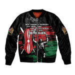 Happy Kenya Mashujaa Day Bomber Jacket Honour Our Heroes, Heroines