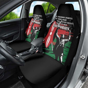 Happy Kenya Mashujaa Day Car Seat Cover Honour Our Heroes, Heroines