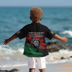 Happy Kenya Mashujaa Day Kid Hawaiian Shirt Honour Our Heroes, Heroines