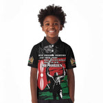 Happy Kenya Mashujaa Day Kid Polo Shirt Honour Our Heroes, Heroines