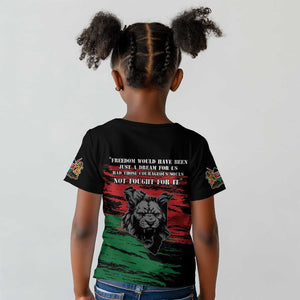 Happy Kenya Mashujaa Day Kid T shirt Honour Our Heroes, Heroines