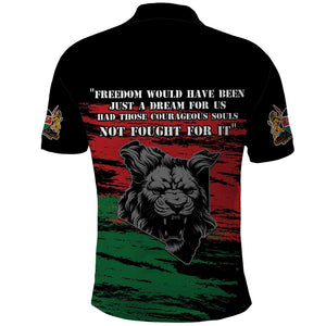 Happy Kenya Mashujaa Day Polo Shirt Honour Our Heroes, Heroines