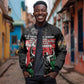 Happy Kenya Mashujaa Day Sleeve Zip Bomber Jacket Honour Our Heroes, Heroines