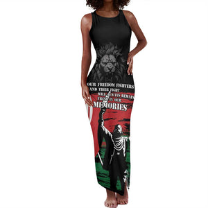 Happy Kenya Mashujaa Day Tank Maxi Dress Honour Our Heroes, Heroines