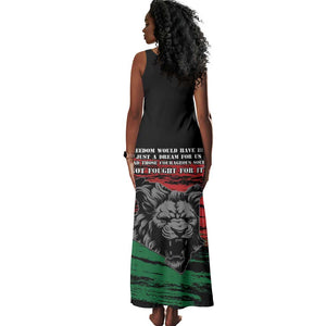 Happy Kenya Mashujaa Day Tank Maxi Dress Honour Our Heroes, Heroines