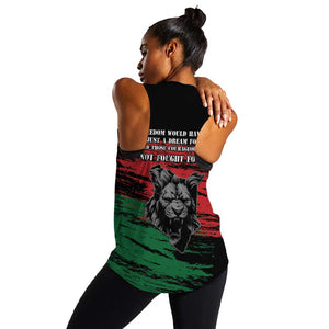 Happy Kenya Mashujaa Day Women Racerback Tank Honour Our Heroes, Heroines