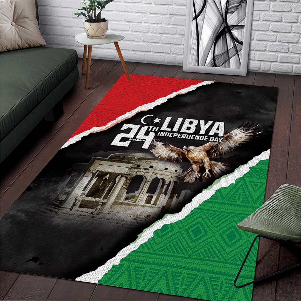 Happy Libya Independence Day Area Rug Libya In My Heart