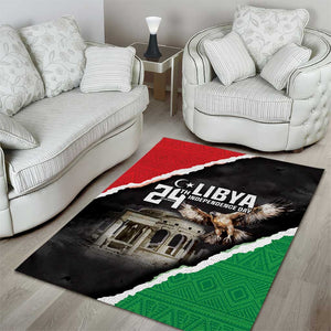 Happy Libya Independence Day Area Rug Libya In My Heart