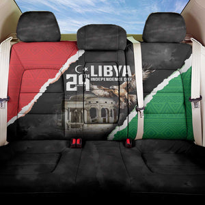 Happy Libya Independence Day Back Car Seat Cover Libya In My Heart