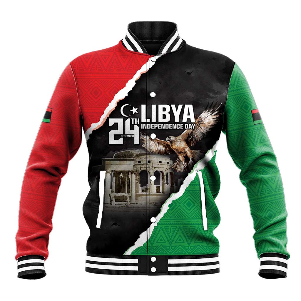 Happy Libya Independence Day Baseball Jacket Libya In My Heart