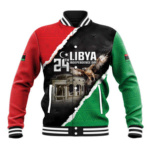 Happy Libya Independence Day Baseball Jacket Libya In My Heart