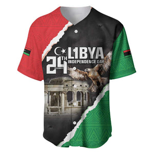 Happy Libya Independence Day Baseball Jersey Libya In My Heart