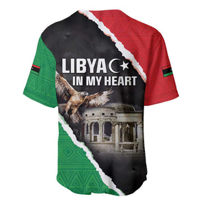 Happy Libya Independence Day Baseball Jersey Libya In My Heart