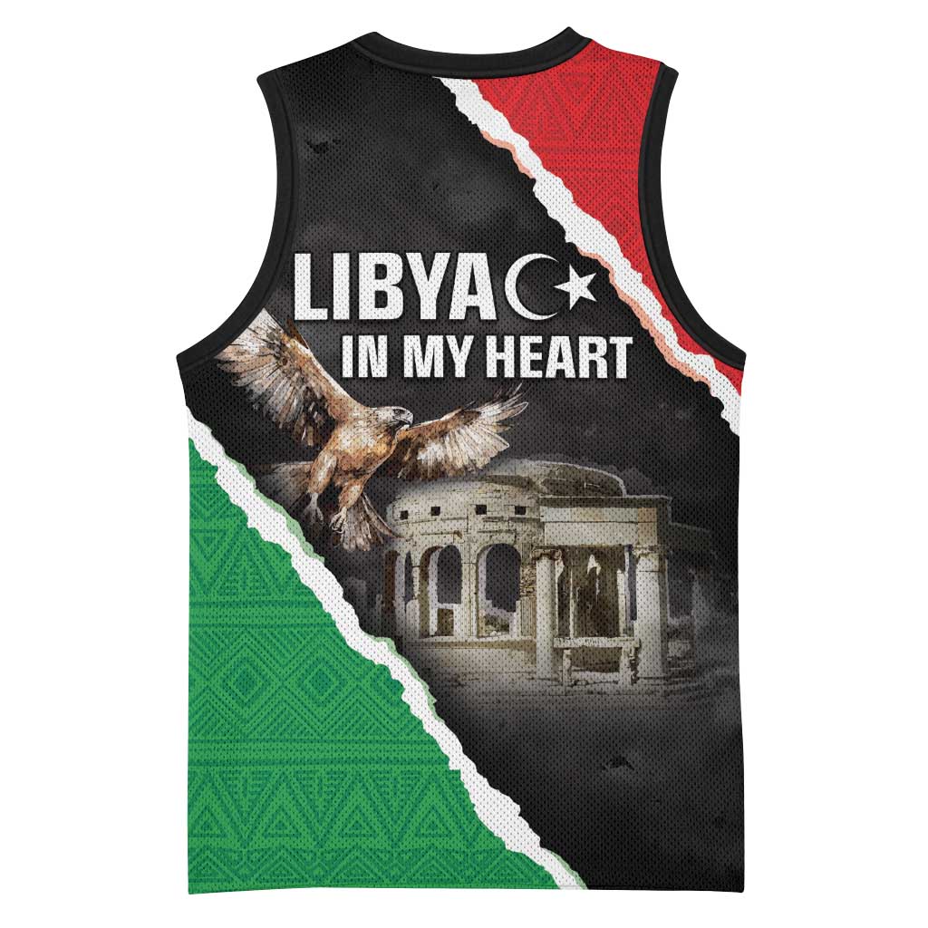 Happy Libya Independence Day Basketball Jersey Libya In My Heart LT05