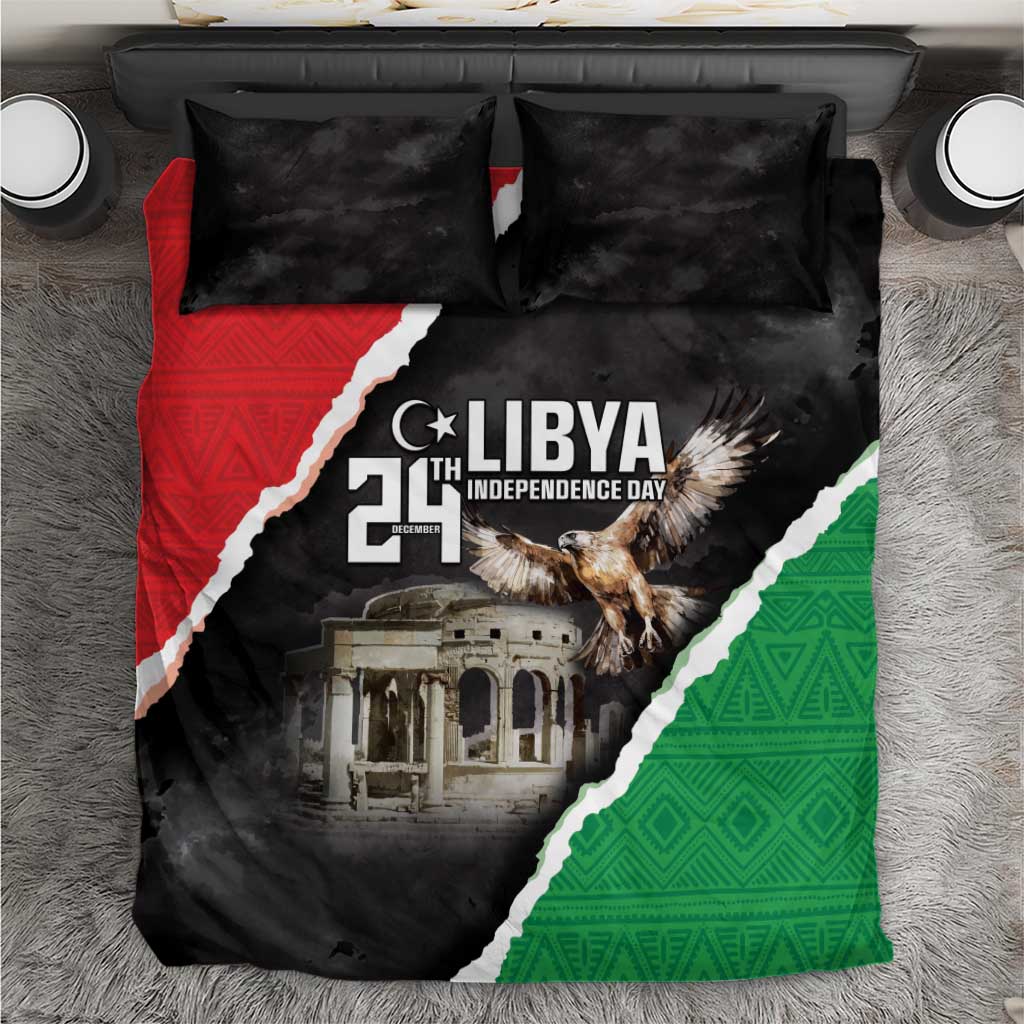 Happy Libya Independence Day Bedding Set Libya In My Heart