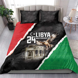 Happy Libya Independence Day Bedding Set Libya In My Heart