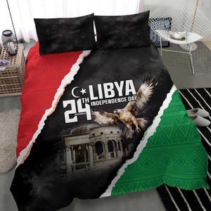 Happy Libya Independence Day Bedding Set Libya In My Heart