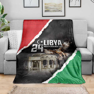 Happy Libya Independence Day Blanket Libya In My Heart