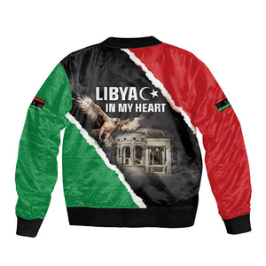 Happy Libya Independence Day Bomber Jacket Libya In My Heart