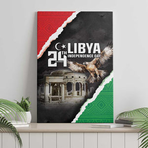 Happy Libya Independence Day Canvas Wall Art Libya In My Heart