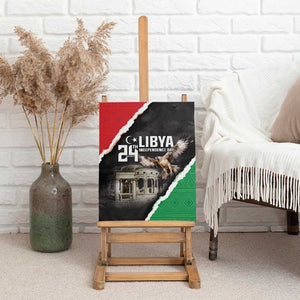 Happy Libya Independence Day Canvas Wall Art Libya In My Heart