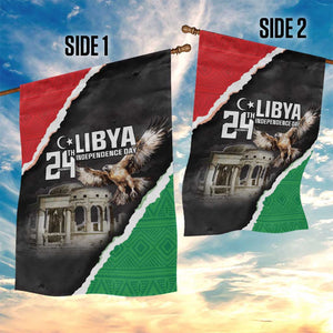 Happy Libya Independence Day Garden Flag Libya In My Heart