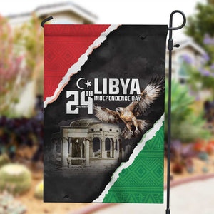 Happy Libya Independence Day Garden Flag Libya In My Heart