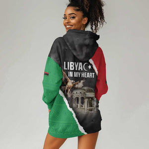 Happy Libya Independence Day Hoodie Dress Libya In My Heart