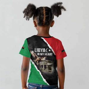 Happy Libya Independence Day Kid T shirt Libya In My Heart