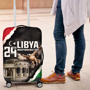 Happy Libya Independence Day Luggage Cover Libya In My Heart