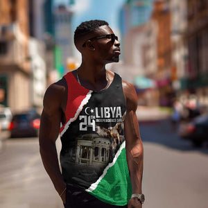 Happy Libya Independence Day Men Tank Top Libya In My Heart