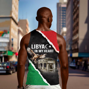 Happy Libya Independence Day Men Tank Top Libya In My Heart