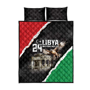 Happy Libya Independence Day Quilt Bed Set Libya In My Heart