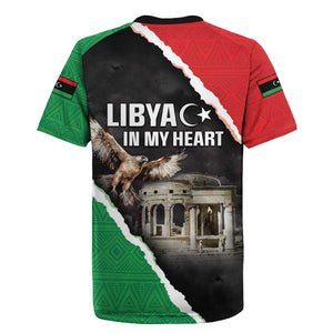 Happy Libya Independence Day Rugby Jersey Libya In My Heart