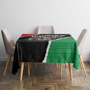 Happy Libya Independence Day Tablecloth Libya In My Heart