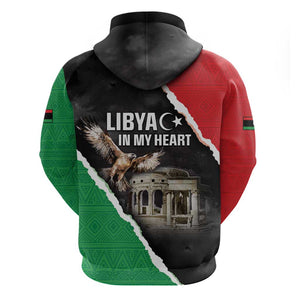 Happy Libya Independence Day Zip Hoodie Libya In My Heart