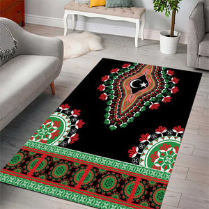 Libya Barbary Lion Area Rug Dashiki Simple Style