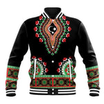 Libya Barbary Lion Baseball Jacket Dashiki Simple Style