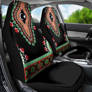 Libya Barbary Lion Car Seat Cover Dashiki Simple Style