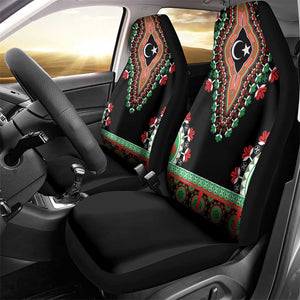 Libya Barbary Lion Car Seat Cover Dashiki Simple Style