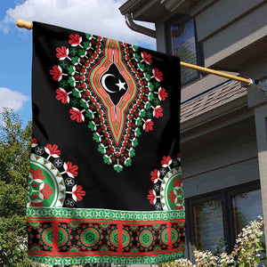 Libya Barbary Lion Garden Flag Dashiki Simple Style