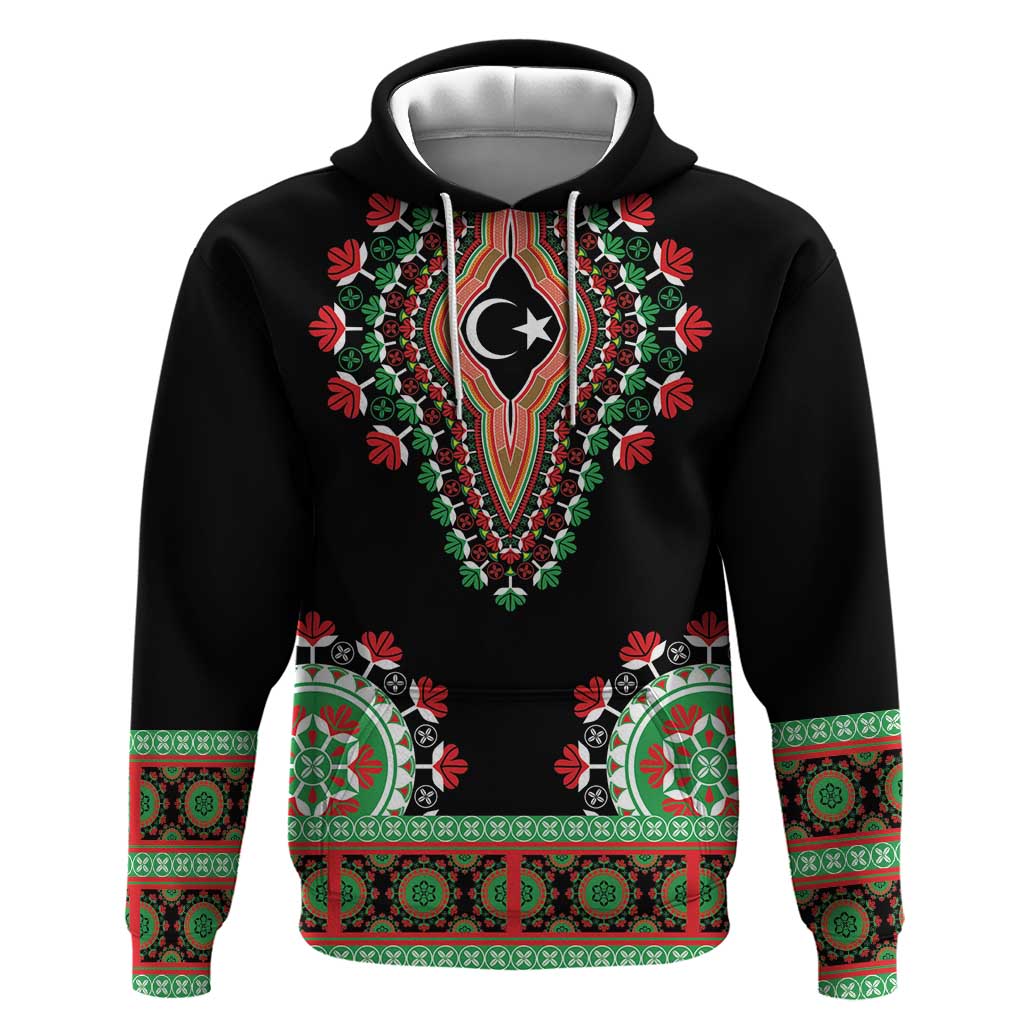 Libya Barbary Lion Hoodie Dashiki Simple Style