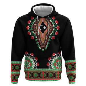 Libya Barbary Lion Hoodie Dashiki Simple Style