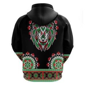 Libya Barbary Lion Hoodie Dashiki Simple Style