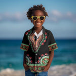 Libya Barbary Lion Kid Hawaiian Shirt Dashiki Simple Style