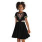 Libya Barbary Lion Kid Short Sleeve Dress Dashiki Simple Style