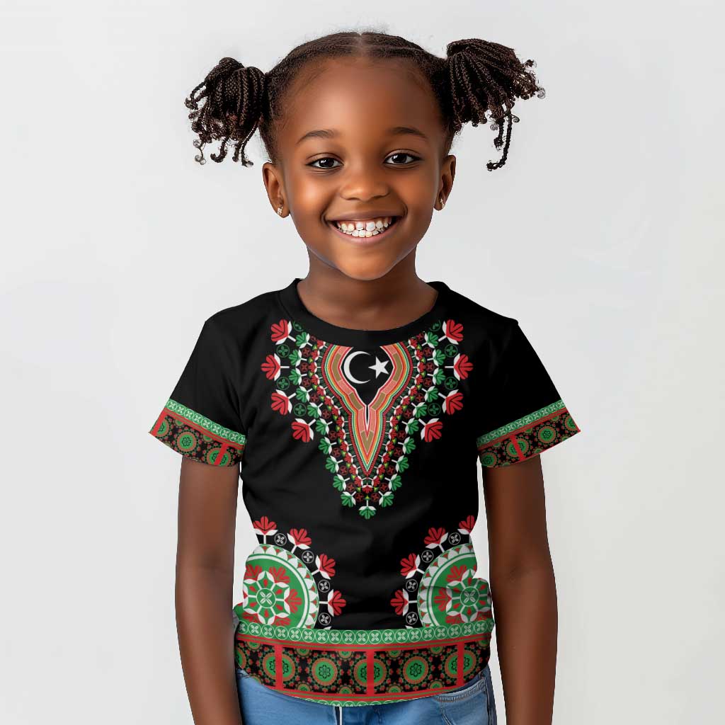 Libya Barbary Lion Kid T shirt Dashiki Simple Style