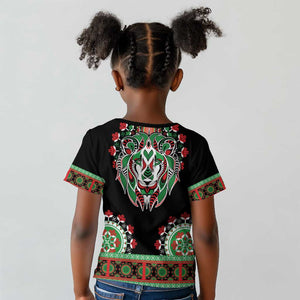 Libya Barbary Lion Kid T shirt Dashiki Simple Style